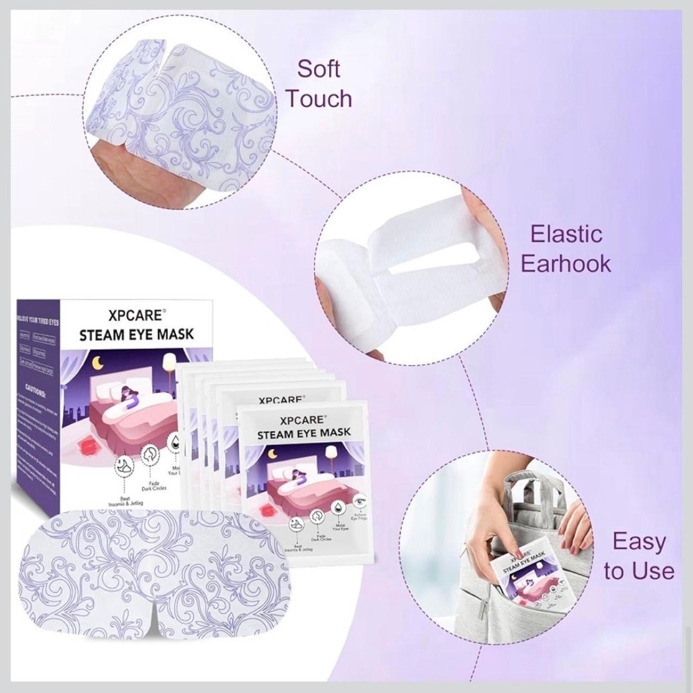 XPCARE Self-heating Steam Eye Masks - 32 Packs Unscented - Picture 6 of 8